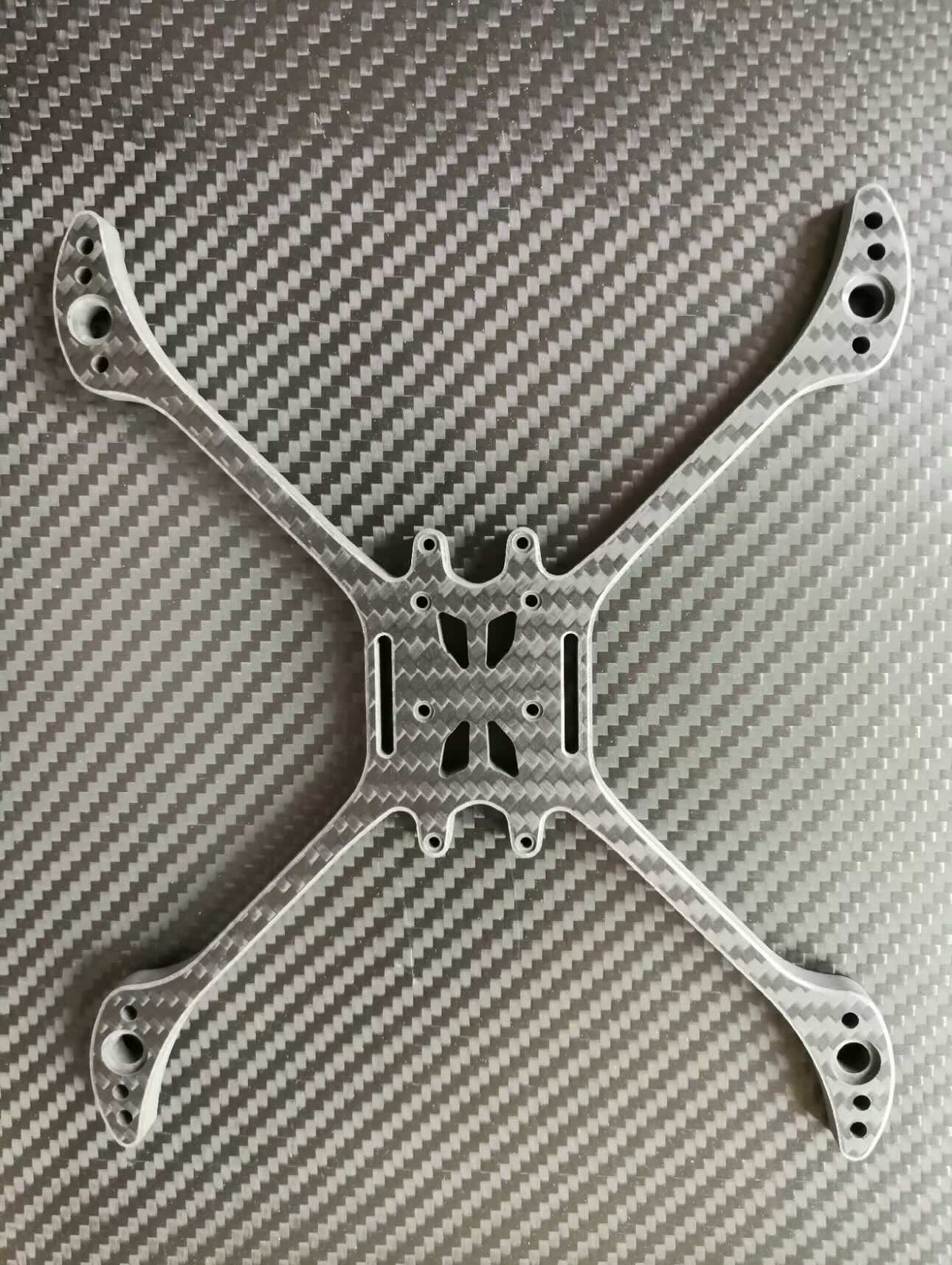 Custom carbon fiber composite frame manufacturing for specialized UAV and drone applications